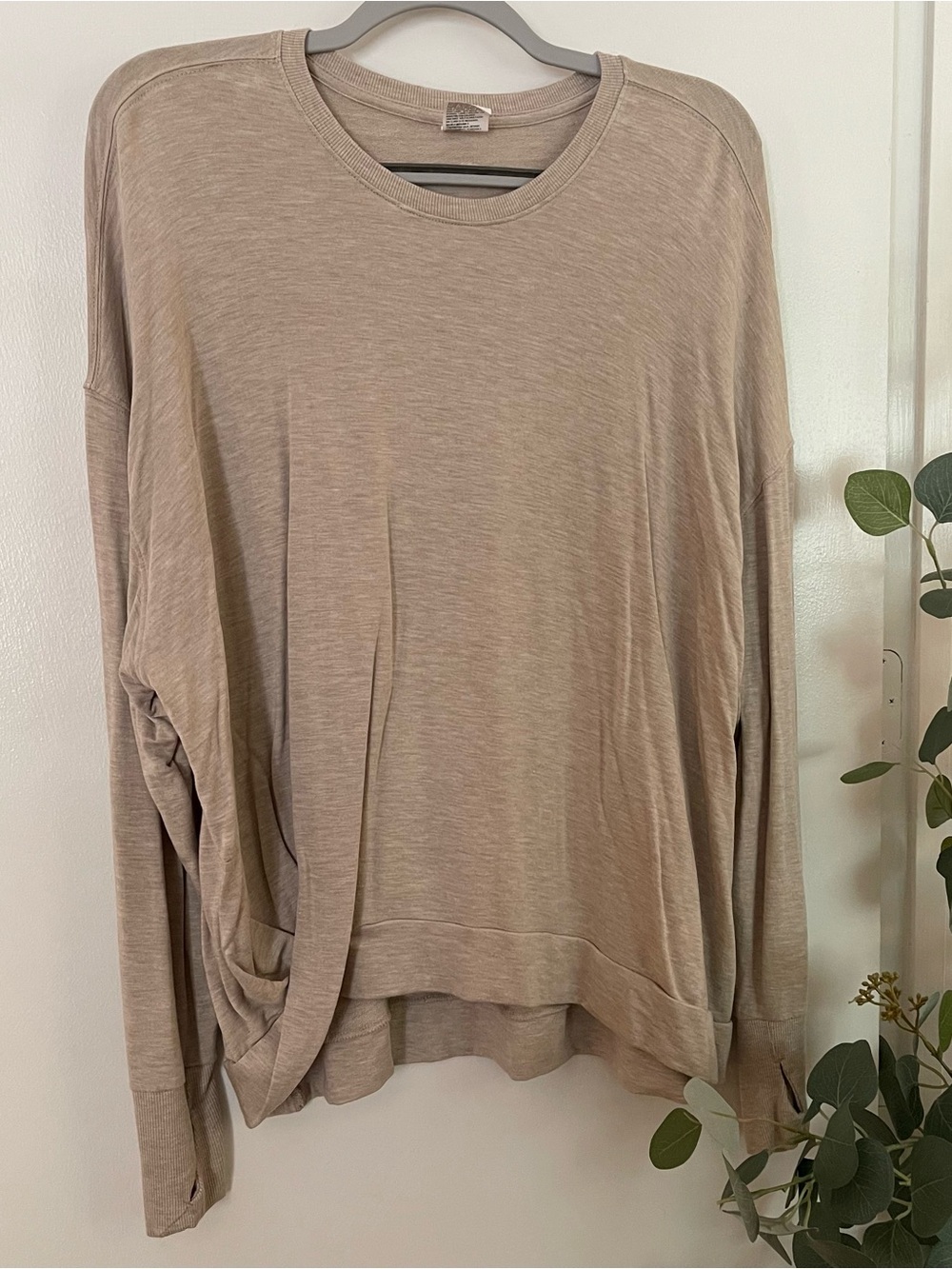all in motion Neutral Taupe Crewneck Sweatshirt
